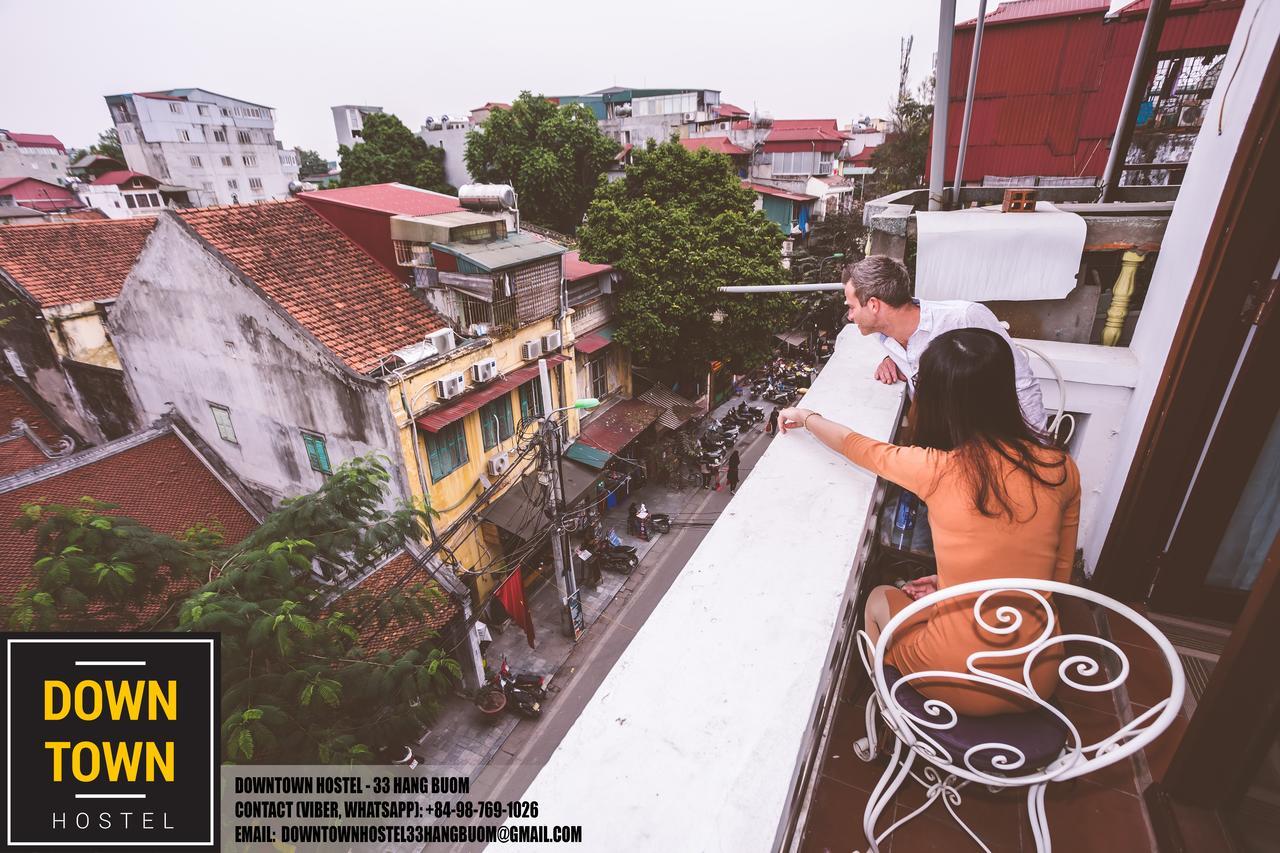 河内 Downtown旅舍 外观 照片